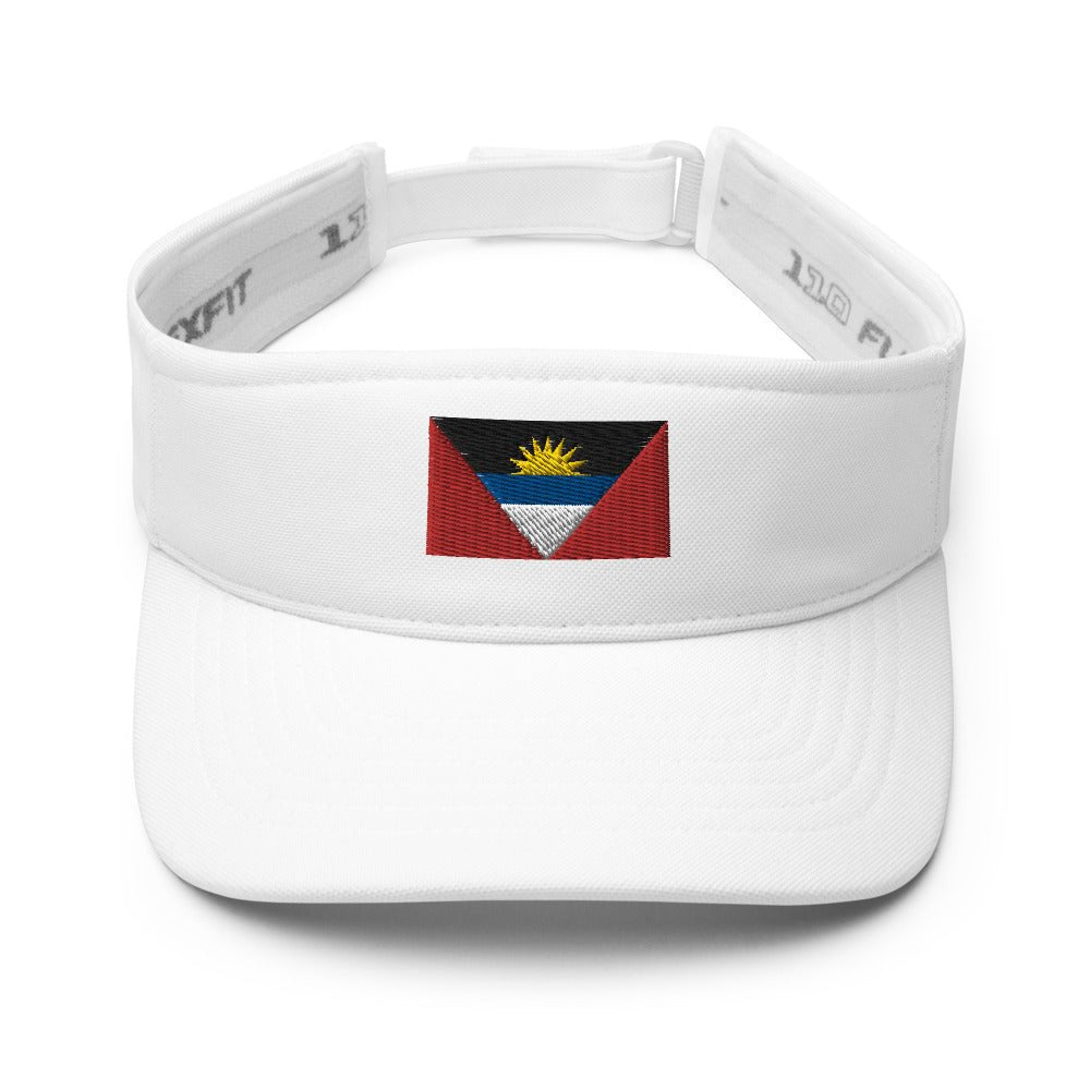 Antigua & Barbuda Flag Visor - Conscious Apparel Store