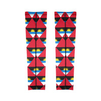 Antigua Flag Arm Sleeves (Set of Two) - Conscious Apparel Store