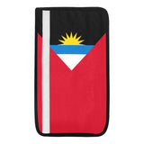 Antigua Flag Car Seat Belt Cover 7''x12.6'' (Pack of 2) - Conscious Apparel Store