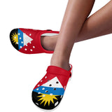 Antigua Flag Clogs - Conscious Apparel Store