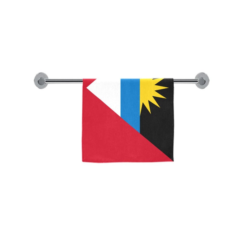 Antigua Flag Hand Towel 16"x28" - Conscious Apparel Store