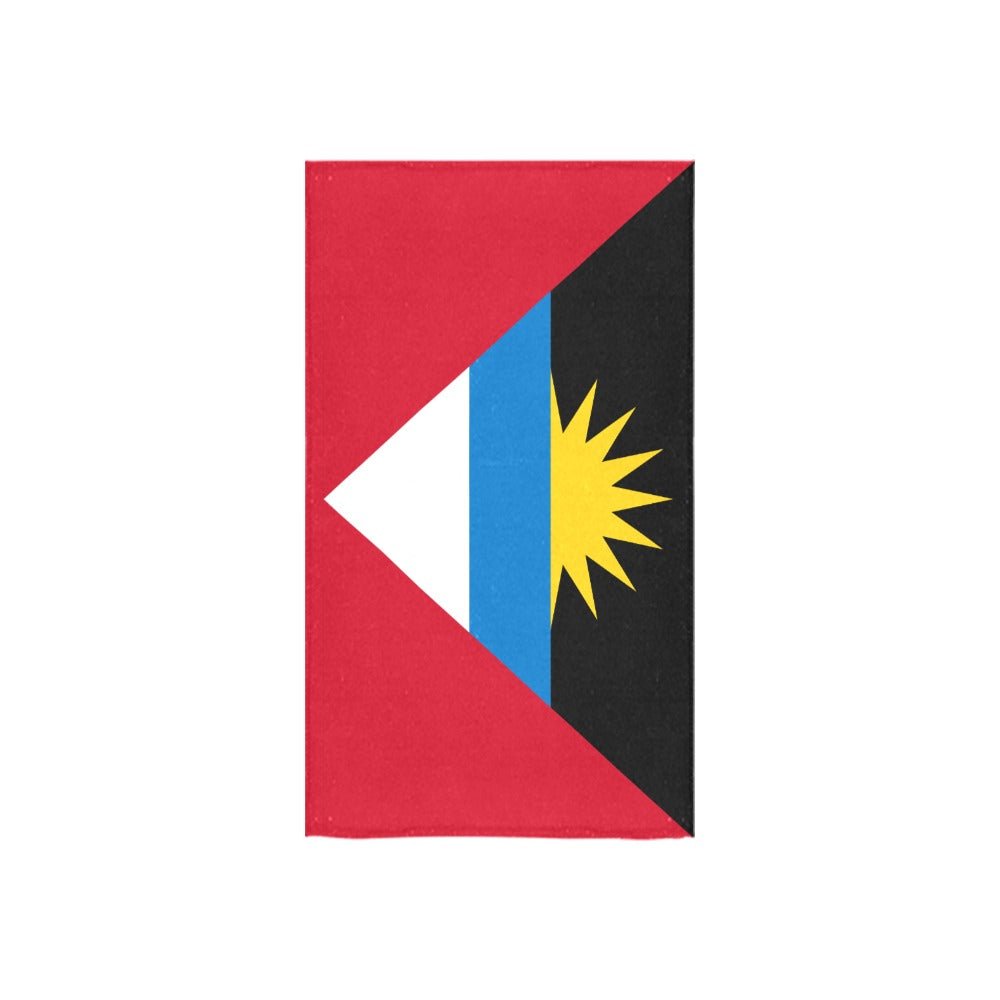 Antigua Flag Hand Towel 16"x28" - Conscious Apparel Store