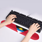 Antigua Flag Keyboard Wrist Rest Pad - Conscious Apparel Store