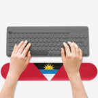 Antigua Flag Keyboard Wrist Rest Pad - Conscious Apparel Store