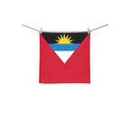 Antigua Flag Square Towel 13“x13” - Conscious Apparel Store