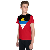 Antigua Flag Youth crew neck t-shirt - Conscious Apparel Store