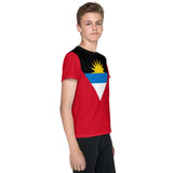 Antigua Flag Youth crew neck t-shirt - Conscious Apparel Store