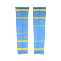 Aruba Flag Arm Sleeves (Set of Two) - Conscious Apparel Store