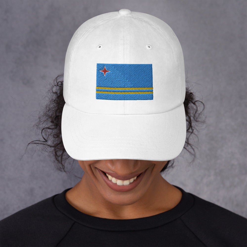 Aruba Flag Ball Cap - Conscious Apparel Store