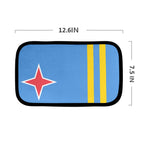 Aruba Flag Car Armrest Cover - Conscious Apparel Store