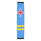 Aruba Flag Car Seat Belt Cover 7''x12.6'' (Pack of 2) - Conscious Apparel Store