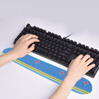 Aruba Flag Keyboard Wrist Rest Pad - Conscious Apparel Store