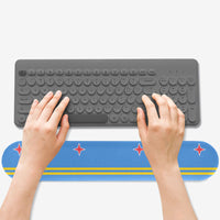 Aruba Flag Keyboard Wrist Rest Pad - Conscious Apparel Store