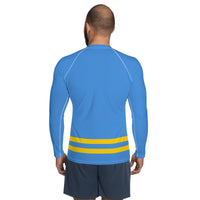 Aruba Flag Men's Rash Guard - Conscious Apparel Store