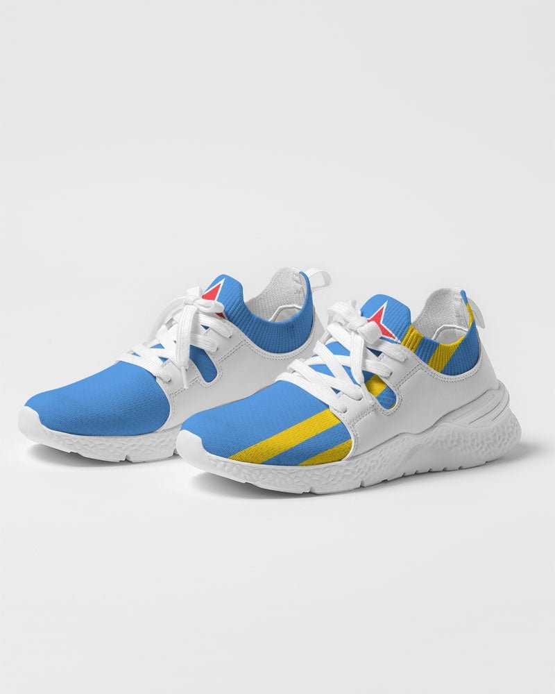 Aruba Flag Men's Two-Tone Sneaker - Conscious Apparel Store