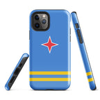 Aruba Flag Tough Cellphone Case for iPhone® - Conscious Apparel Store
