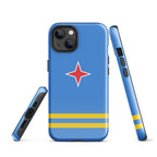 Aruba Flag Tough Cellphone Case for iPhone® - Conscious Apparel Store