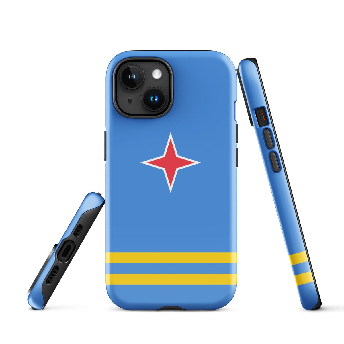 Aruba Flag Tough Cellphone Case for iPhone® - Conscious Apparel Store