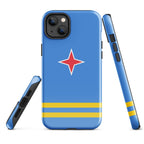 Aruba Flag Tough Cellphone Case for iPhone® - Conscious Apparel Store