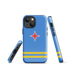 Aruba Flag Tough Cellphone Case for iPhone® - Conscious Apparel Store