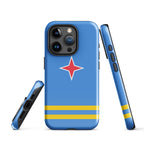 Aruba Flag Tough Cellphone Case for iPhone® - Conscious Apparel Store