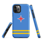 Aruba Flag Tough Cellphone Case for iPhone® - Conscious Apparel Store