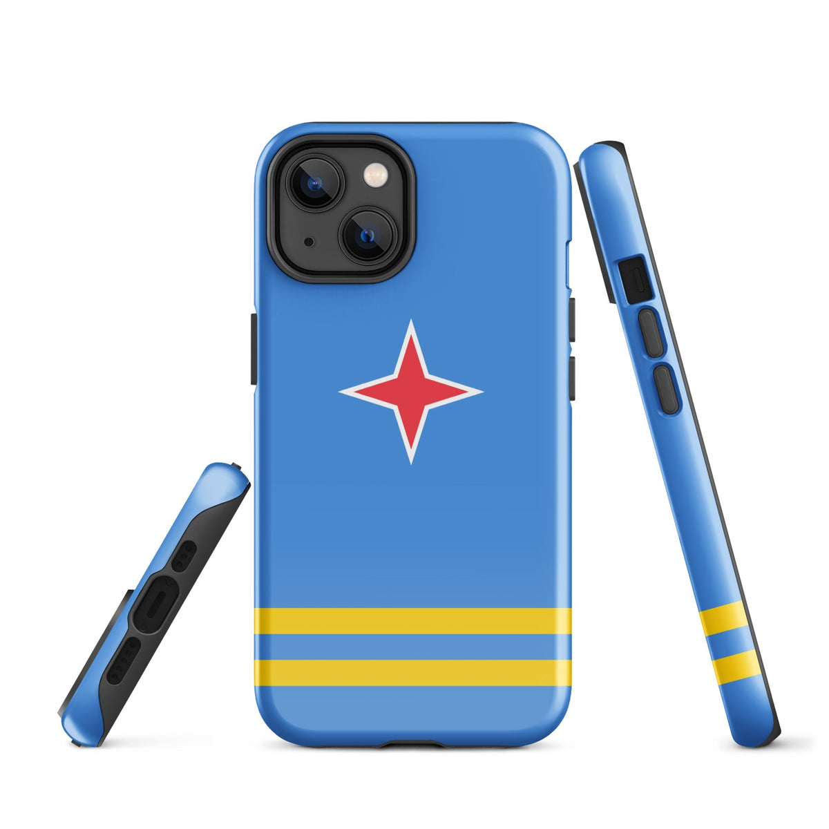 Aruba Flag Tough Cellphone Case for iPhone® - Conscious Apparel Store