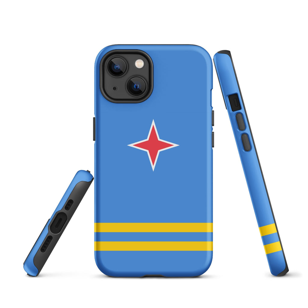 Aruba Flag Tough Cellphone Case for iPhone® - Conscious Apparel Store