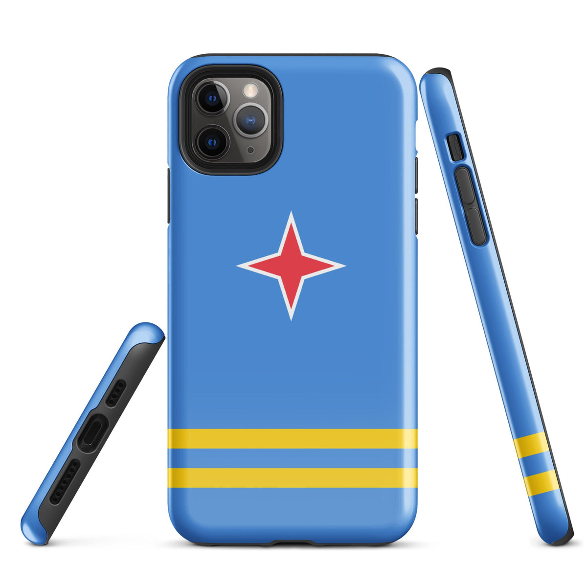 Aruba Flag Tough Cellphone Case for iPhone® - Conscious Apparel Store