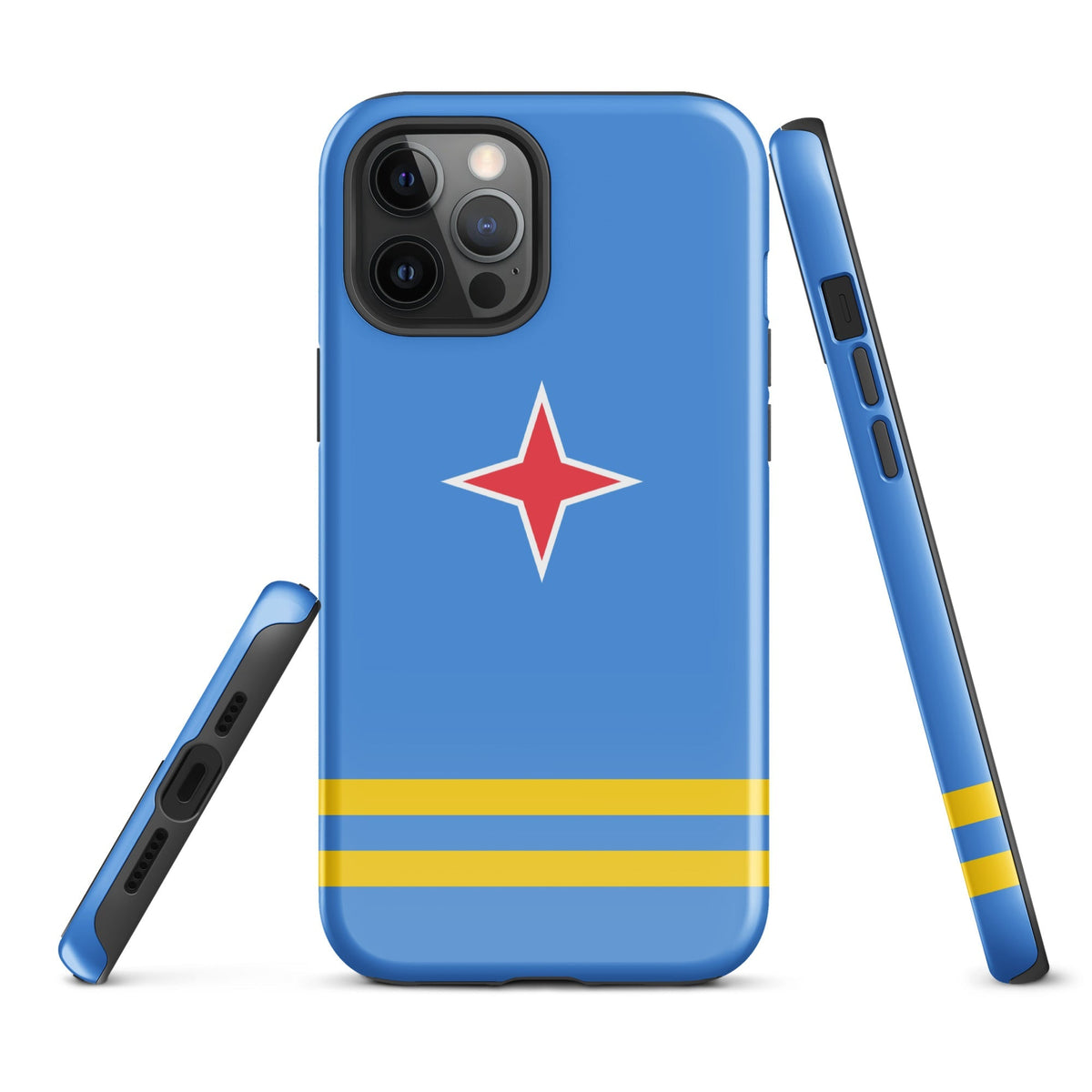 Aruba Flag Tough Cellphone Case for iPhone® - Conscious Apparel Store