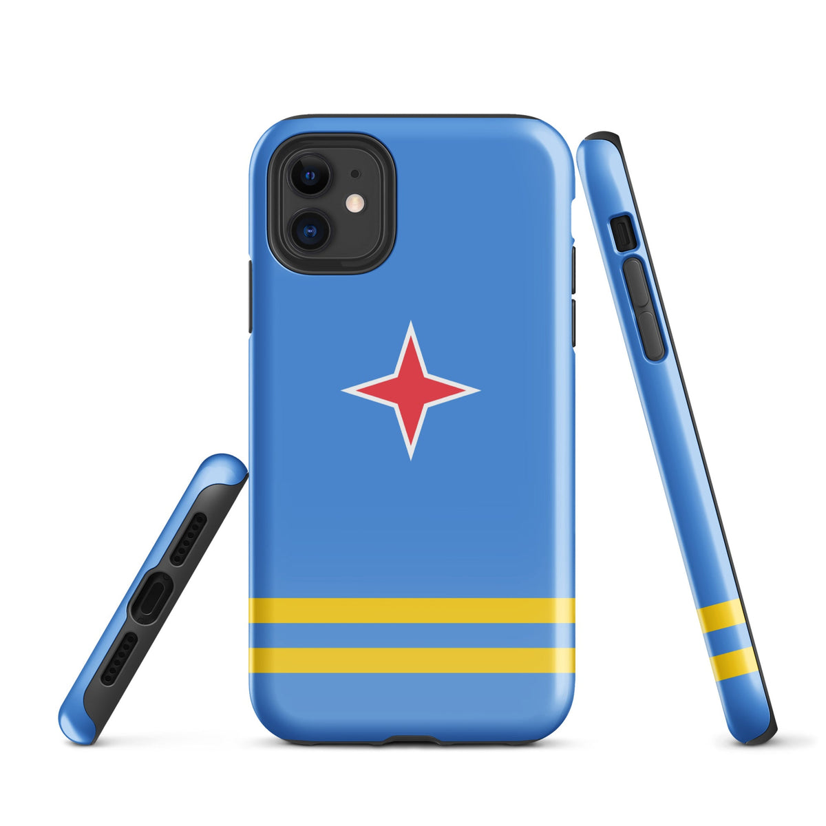 Aruba Flag Tough Cellphone Case for iPhone® - Conscious Apparel Store