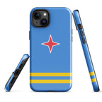 Aruba Flag Tough Cellphone Case for iPhone® - Conscious Apparel Store