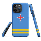 Aruba Flag Tough Cellphone Case for iPhone® - Conscious Apparel Store