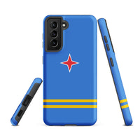 Aruba Flag Tough Cellphone case for Samsung® - Conscious Apparel Store