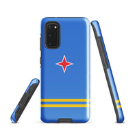 Aruba Flag Tough Cellphone case for Samsung® - Conscious Apparel Store