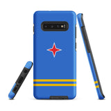 Aruba Flag Tough Cellphone case for Samsung® - Conscious Apparel Store