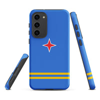 Aruba Flag Tough Cellphone case for Samsung® - Conscious Apparel Store