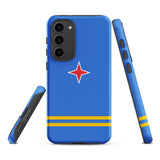 Aruba Flag Tough Cellphone case for Samsung® - Conscious Apparel Store