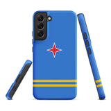 Aruba Flag Tough Cellphone case for Samsung® - Conscious Apparel Store