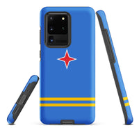 Aruba Flag Tough Cellphone case for Samsung® - Conscious Apparel Store