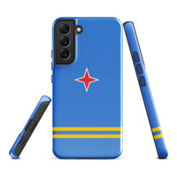 Aruba Flag Tough Cellphone case for Samsung® - Conscious Apparel Store