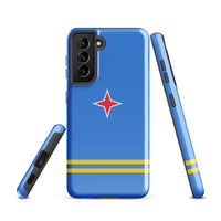 Aruba Flag Tough Cellphone case for Samsung® - Conscious Apparel Store