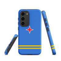 Aruba Flag Tough Cellphone case for Samsung® - Conscious Apparel Store