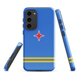Aruba Flag Tough Cellphone case for Samsung® - Conscious Apparel Store