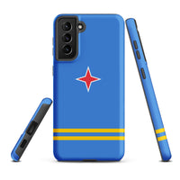 Aruba Flag Tough Cellphone case for Samsung® - Conscious Apparel Store