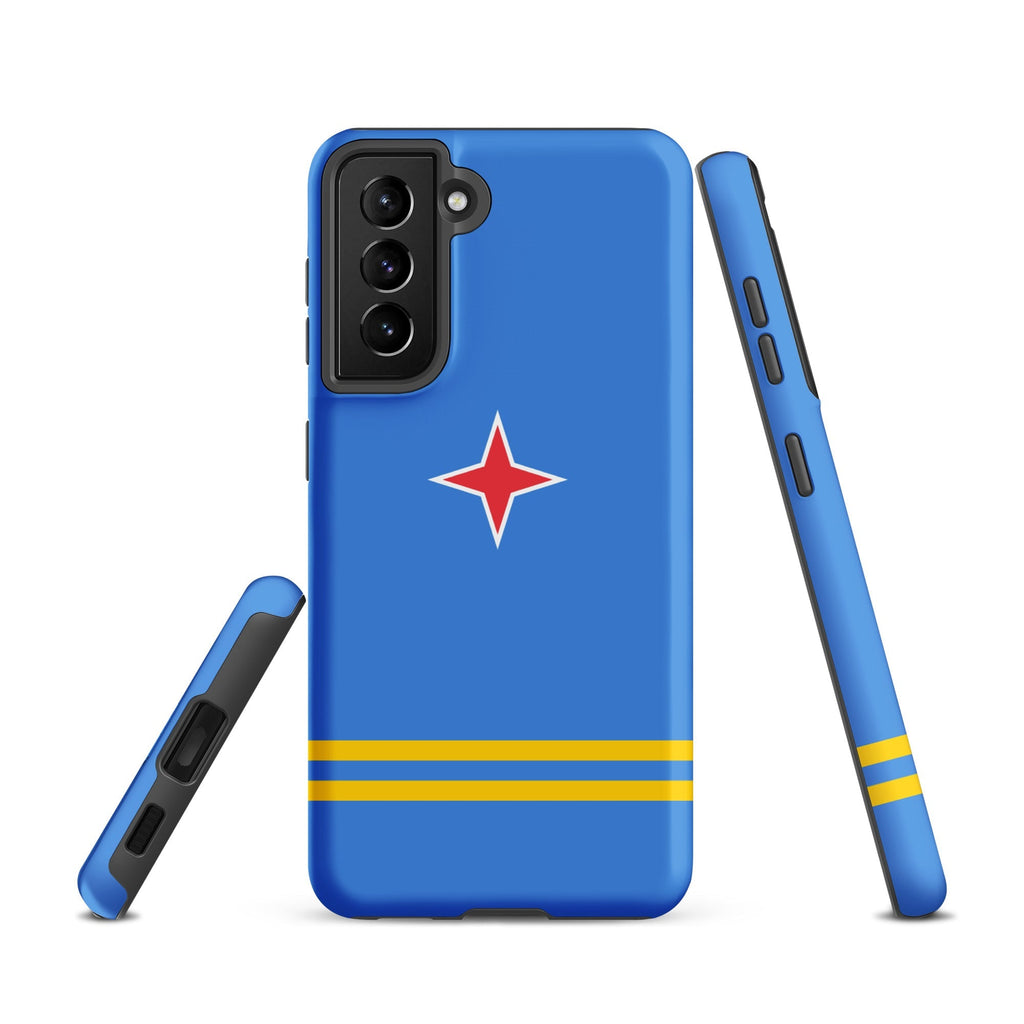 Aruba Flag Tough Cellphone case for Samsung® - Conscious Apparel Store