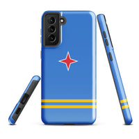 Aruba Flag Tough Cellphone case for Samsung® - Conscious Apparel Store
