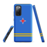 Aruba Flag Tough Cellphone case for Samsung® - Conscious Apparel Store