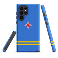 Aruba Flag Tough Cellphone case for Samsung® - Conscious Apparel Store
