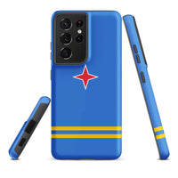 Aruba Flag Tough Cellphone case for Samsung® - Conscious Apparel Store